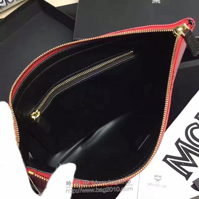 MCM手包 原單 2153 MCMSTARP經典簡約手拿包 配手拎帶子 MCM女包 手拿包  mdmc1385